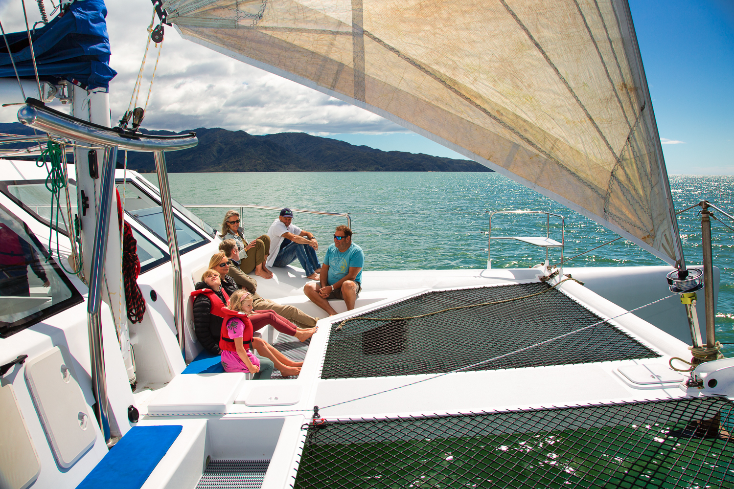 Abel Tasman Sailing Adventures Luxury Catamaran