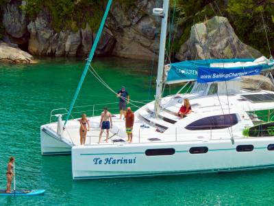 Luxury Sailing Te Harinui at Fisherman Island 1898