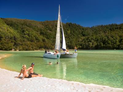 Relaxing on sea sand IAN6187